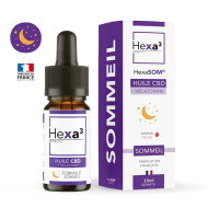 Huile HexaSommeil 20% : CBD / Mélatonine (En rupture)