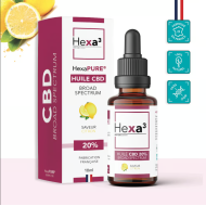 huile bio cbd 20% citron